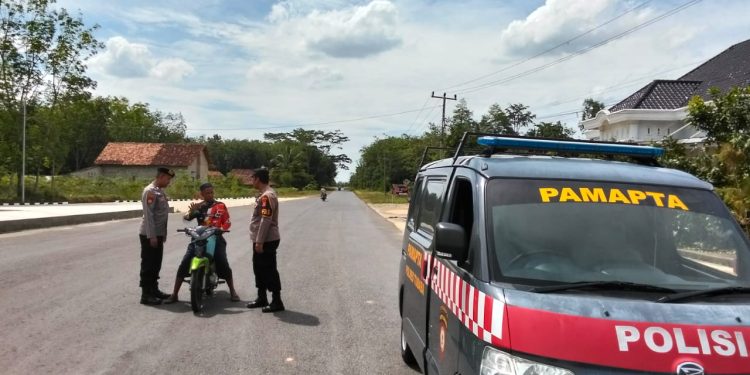 Patroli Pamapta Polres Tulang Bawang Barat Cegah Guantibmas, Wujudkan Rasa Aman di Siang Hari