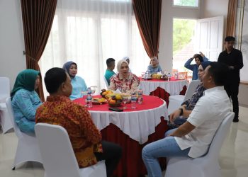 Bupati Lampung Barat Sambut Kedatangan Ketua TP PKK Provinsi Lampung