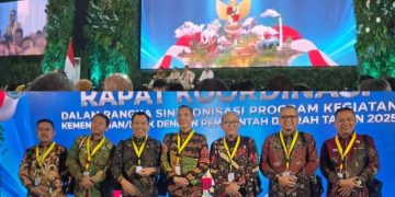 Sekda Lampung Utara Ikuti Rakor Sinkronisasi Program Kementerian dan Pemerintah Daerah Tahun 2025
