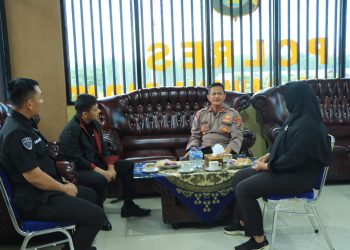 Polres Tulang Bawang Barat Terima Kunjungan Tim Divisi Teknologi Informasi dan Komunikasi Mabes Polri