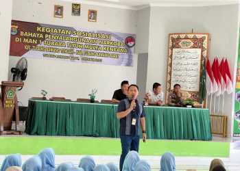 Dirresnarkoba Polda Lampung Lakukan Giat Penyuluhan Narkoba