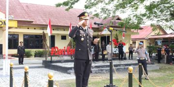 Polres Keerom Teguhkan Komitmen Kebangsaan dalam Upacara Hari Kesaktian Pancasila 2025
