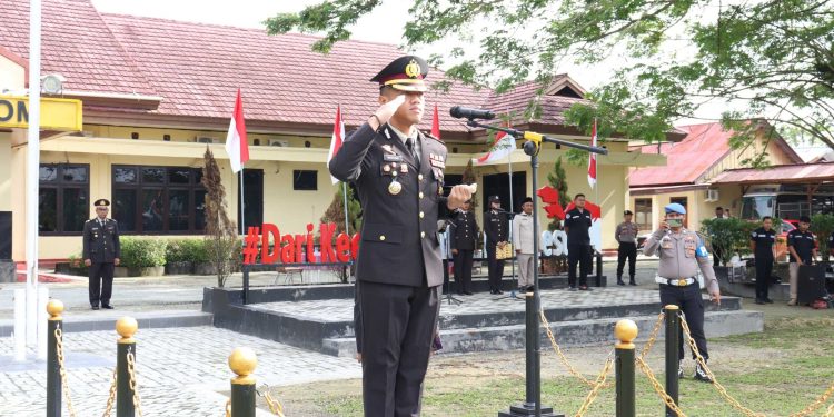 Polres Keerom Teguhkan Komitmen Kebangsaan dalam Upacara Hari Kesaktian Pancasila 2025