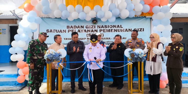 Resmikan SPPG Kecamatan Belalau Mad Hasnurin Minta Harus Penuhi Standar