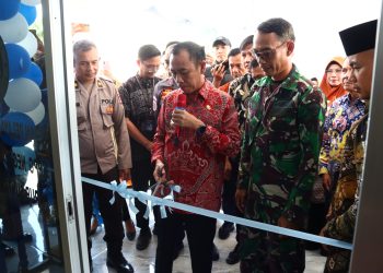 Romli Launching SPPG Negara Tulang Bawang Bunga Mayang