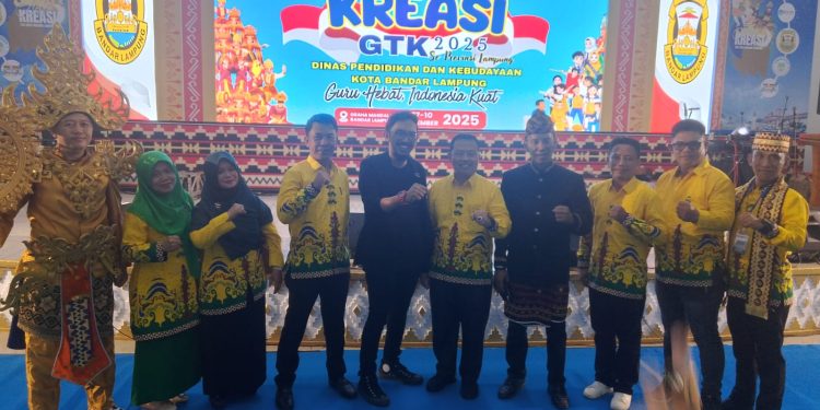 Kadis Pendidikan Lampung Utara H. Sukatno Hadiri Pembukaan FEST KREASI GTK 2025 Se-Provinsi Lampung di Bandar Lampung