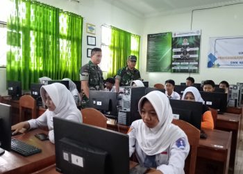 Sertu Hendri Yanto Pantau RIKPSI CAT Gelombang Tiga Tahun Anggaran 2025