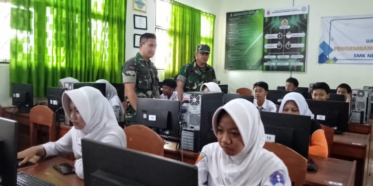 Sertu Hendri Yanto Pantau RIKPSI CAT Gelombang Tiga Tahun Anggaran 2025