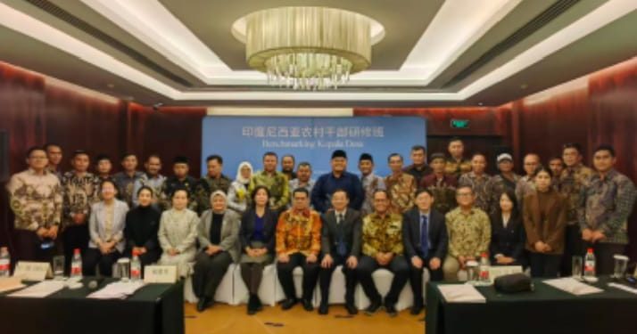 Kades Triharjo Salah satu Peserta yang Mewakili Lampung Selatan dalam Kegiatan Benchmarking Study 2025