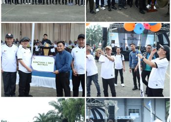 Semangat Sportivitas Menggema di Stadion Sukung, PORKAB 2025 Secara Resmi Dibuka