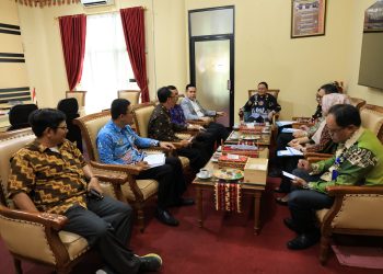 Wabup Lampung Barat Terima Kunjungan KPP Pratama Kotabumi, Bahas Pengamanan Penerimaan Pajak Akhir Tahun
