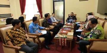 Wabup Lampung Barat Terima Kunjungan KPP Pratama Kotabumi, Bahas Pengamanan Penerimaan Pajak Akhir Tahun