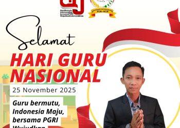 Ketum For-WIN Aminudin: Guru adalah Pilar Kemajuan Bangsa, Selamat Hari Guru Nasional