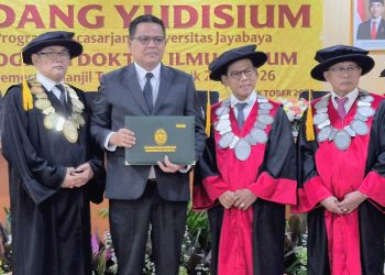 Oking Ganda Miharja Resmi Sandang Gelar Doktor Ilmu Hukum dari Universitas Jayabaya