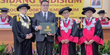 Oking Ganda Miharja Resmi Sandang Gelar Doktor Ilmu Hukum dari Universitas Jayabaya