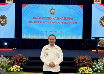 Mad Hasnurin Ikuti Rakornas Sinkronisasi Tata Ruang Pertahanan