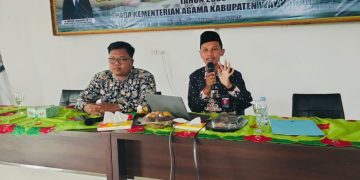 Dua PAI Terbaik Way Kanan Berikan Pelatihan Aplikasi E-Siwak