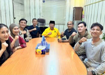 Ketua Harian DPD Partai Golkar Provinsi Lampung Riza Mirhardi Lepas Keberangkatan Kader Ikuti Diklat PP AMPG