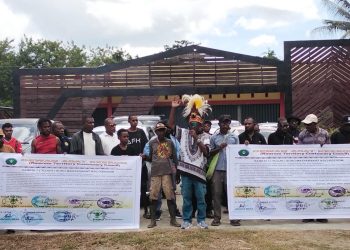 Jack Mekawa Bersama Tujuh Wilayah Adat Dewan Distrik dan Pemuda Deklarasi Keerom Zona Damai