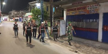 Serma Usmawan Pimpin Langsung Patroli Songsong Nataru