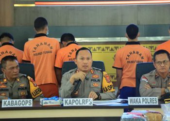 AKBP Sendi Antoni Pimpin Gelar Rilis Akhir Tahun 2025