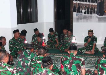 Anggota Kodim 0410/KBL Gelar Doa Bersama