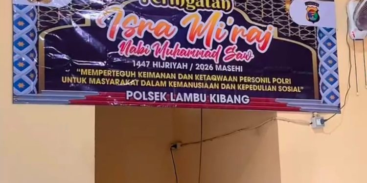 Polres Tubaba dan Polsek Jajaran Peringati Isra Mi’raj Nabi Muhammad SAW 1447 H, Perkuat Iman dan Kepedulian Sosial Personel