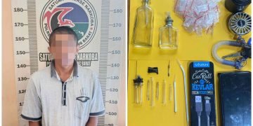 Satresnarkoba Polres Tubaba Amankan Seorang Pria Paruh Baya,Terkait Penyalahgunaan Narkotika
