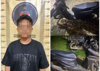 Satreskrim Polres Tubaba Berhasil Ungkap Kasus Penipuan dan Penggelapan Sepeda Motor