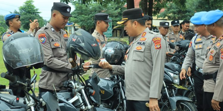 Polres Tubaba Laksanakan Pemeriksaan dan Pengecekan Randis Polri, Pastikan Siap Operasional