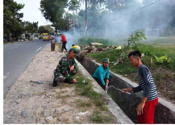 Serka Agus Triawan, Menggelar Kegiatan Gotong Royong Rutin