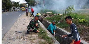Serka Agus Triawan, Menggelar Kegiatan Gotong Royong Rutin