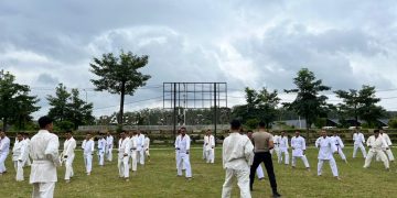 Polres Tubaba Gelar  Latihan Bela diri Polri untuk Usulan Kenaikan Pangkat Periode 1 Juli 2026