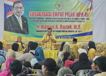 Pesan Hanan A Rozak di Sosialisasi Empat Pilar Kebangsaan Bandar Lampung