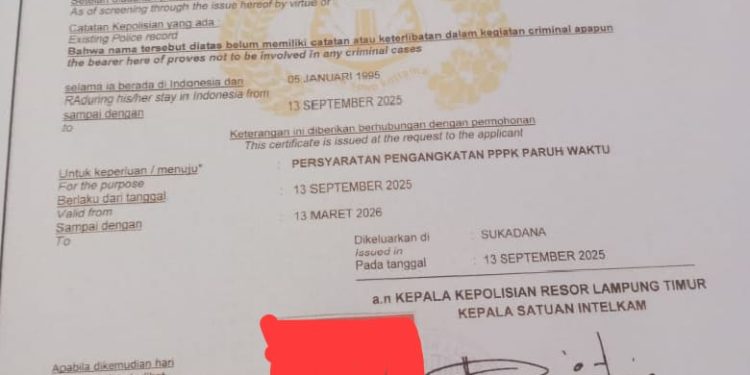 Terkait Pemberitaan viral Tentang Dugaan Penerbitan SKCK  Melanggar Prosedur Standar, Ini Tanggapan AKP DN