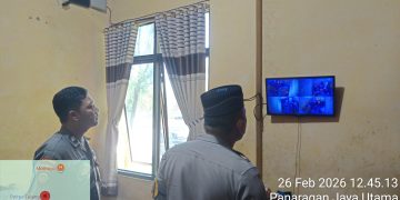 Kapolres Tubaba, Cek Ruang Tahanan Beri Arahan dan Penekanan Personel Jaga