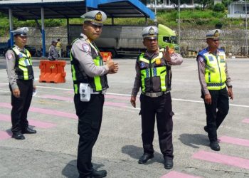 Satlantas Polres Lampung Selatan Survei Jalur Lintas dan Buffer Zone Jelang Operasi Ketupat 2026