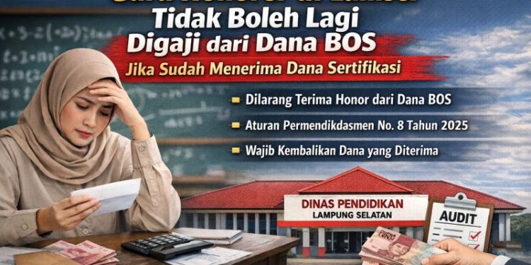 Sudah Terima Sertifikasi, Guru Honorer Tak Boleh Lagi Digaji dari Dana BOS: Simak Penjelasannya