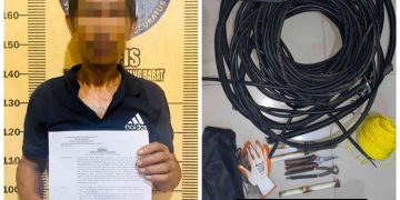 Aksi Cepat Tekab 308 Polres Tubaba Pelaku Pencurian Tower di Kelurahan Daya Murni Berhasil Ditangkap