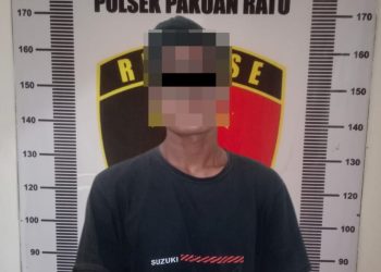 Polisi Ringkus Diduga Pelaku Curat, di Masjid Baitulhuda Kampung Serupa Indah