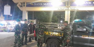 Personil Kodim 0410/KBL, Melaksanakan Kegiatan Patroli Skala Besar