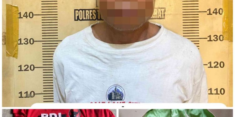 Kurang dari 1 X 24 Jam, Sat Reskrim Polres Tubaba bersama Polsek Tumijajar Amankan Kakek Tiri Setubuhi Cucu di Bawah Umur