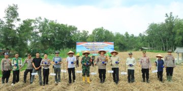Polres Tubaba Tanam Jagung Serentak Kuartal I Tahun 2026, untuk Mendukung Ketahanan Pangan Nasional