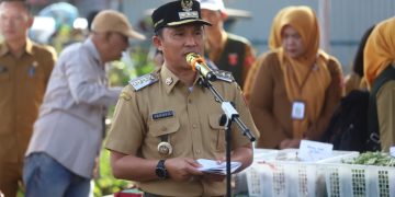 Jaga Stabilitas Harga, Polres dan Pemda Lampung Barat Gelar Gerakan Pangan Murah