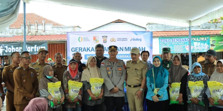 Polres Tubaba Gelar Pasar Murah Serentak, Hadir untuk Bantu Masyarakat Dapatkan Sembako Terjangkau