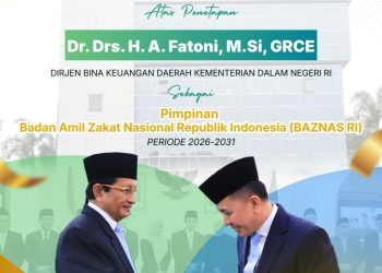 Presiden Prabowo Tunjuk Dirjen Bina Keuangan Daerah Agus Fatoni sebagai Anggota BAZNAS RI