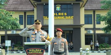 Apel Gelar Pasukan Operasi Ketupat Krakatau 2026 Digelar, Polres Tubaba Perkuat Pengamanan Lebaran