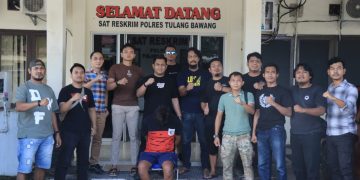 Kurang dari 6 Jam Setalah Kejadian, Tekab 308 Polres Tulang Bawang Berhasil Tangkap Pelaku Pembunuhan Sadis dan Berencana