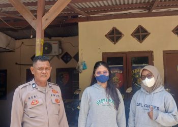 Mudik Aman, Nyaman, dan Lancar: Polsek Dente Teladas Amankan Titipan Kendaraan Warga