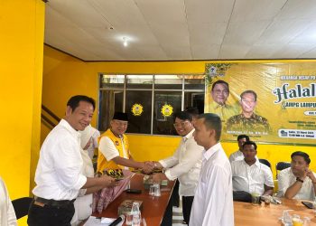 Halalbihalal dan Ajang AMPG Lampung Awards 2026, Hanan A Rozak Beri Penghargaan Kepada Kader Muda